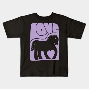 Love Horse Kids T-Shirt